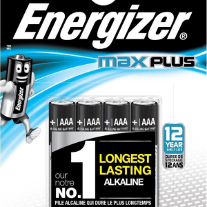 Energizer MAX PLUS LR03 AAA BL4 batterij
